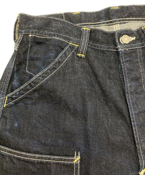 freewheelers（フリーホイーラーズ）FREEWHEELERS (フリーホイーラーズ) デリックマン ダブルニー デニムペインターパンツ インディゴ サイズ: 30-32の古着・服飾アイテム