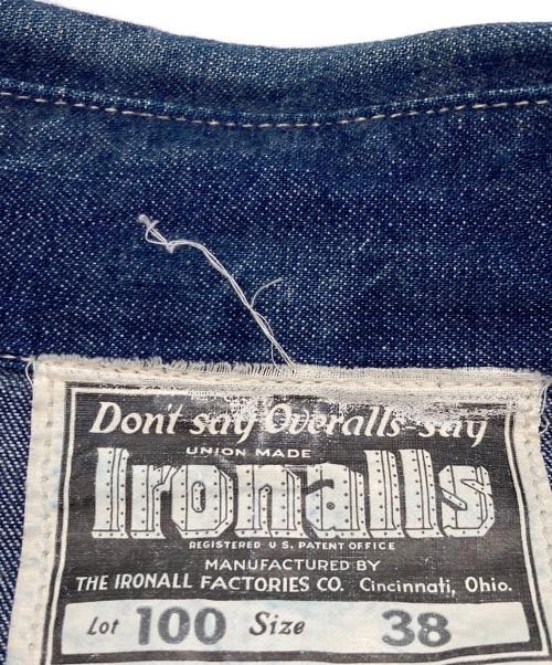 freewheelers（フリーホイーラーズ）freewheelers (フリーホイーラーズ) Lot100 カバーオール インディゴ サイズ:38の古着・服飾アイテム