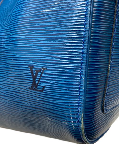 LOUIS VUITTON（ルイ ヴィトン）LOUIS VUITTON (ルイ ヴィトン) ボストンバッグ ブルーの古着・服飾アイテム