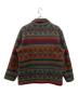 L.L.Bean (エルエルビーン) ネイティブ柄ラグジャケット オリーブ×レッド サイズ:M：12000円