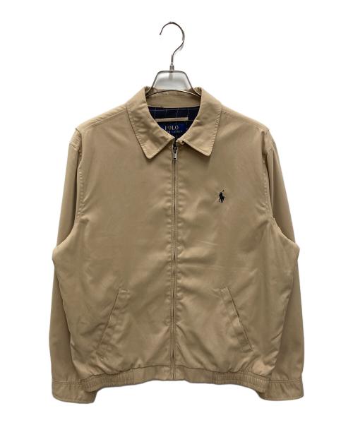 POLO RALPH LAUREN（ポロ・ラルフローレン）POLO RALPH LAUREN (ポロ・ラルフローレン) スイングトップ ベージュ サイズ:Mの古着・服飾アイテム