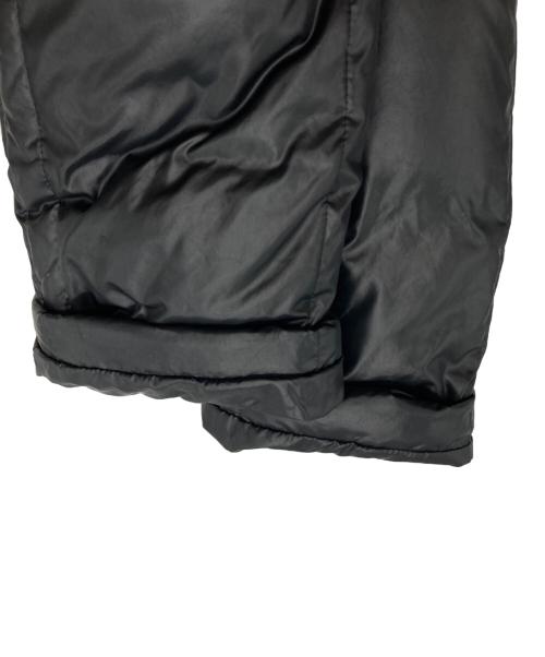COMME des GARCONS tricot（コムデギャルソントリコ）COMME des GARCONS tricot (コムデギャルソントリコ) ベロア切替ダウンジャケット ブラック サイズ:不明の古着・服飾アイテム