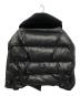 COMME des GARCONS tricot (コムデギャルソントリコ) ベロア切替ダウンジャケット ブラック サイズ:不明：20000円