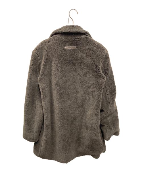 FENDI JEANS（フェンディ ジーンズ）FENDI jeans (フェンディ ジーンズ) ボアジャケット ブラウン サイズ:SIZE 38の古着・服飾アイテム