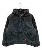 SUPREME×Dickiesシュプリーム×ディッキーズ）の古着「Cordura Hooded Work Jacket」｜ネイビー×ブラック