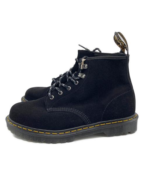 Dr.Martens（ドクターマーチン）Dr.Martens (ドクターマーチン) 6ホールシューズ ブラックスエード ブラック サイズ:9 未使用品の古着・服飾アイテム