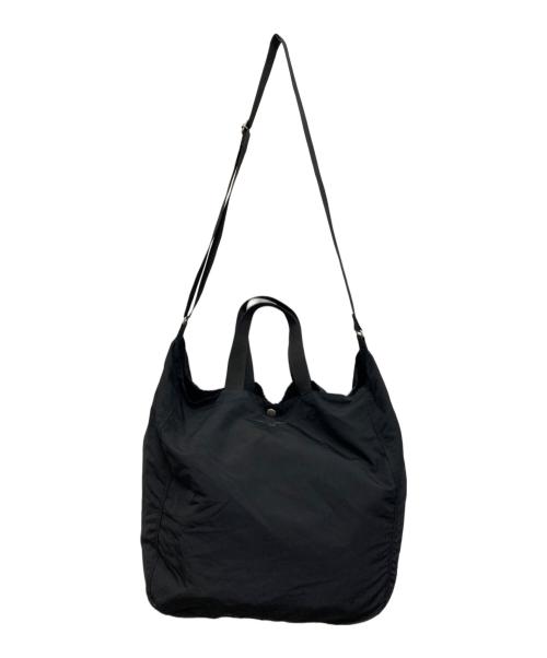 COMME des GARCONS HOMME（コムデギャルソン オム）COMME des GARCONS HOMME (コムデギャルソン オム) 綿ナイロングログラン 2WAY バッグ ブラックの古着・服飾アイテム