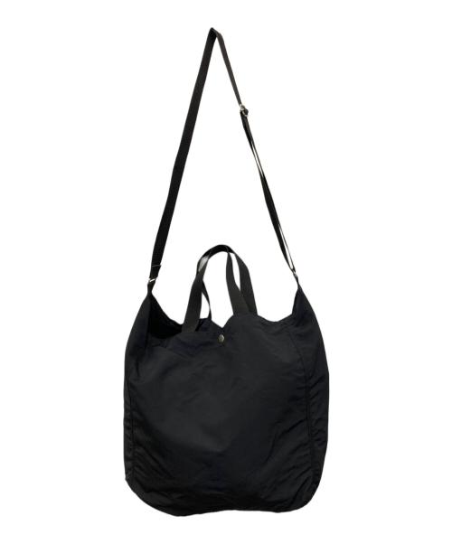 COMME des GARCONS HOMME（コムデギャルソン オム）COMME des GARCONS HOMME (コムデギャルソン オム) 綿ナイロングログラン 2WAY バッグ ブラックの古着・服飾アイテム