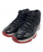 NIKEナイキ）の古着「AIR JORDAN 11 RETRO “BRED”」｜ブラック