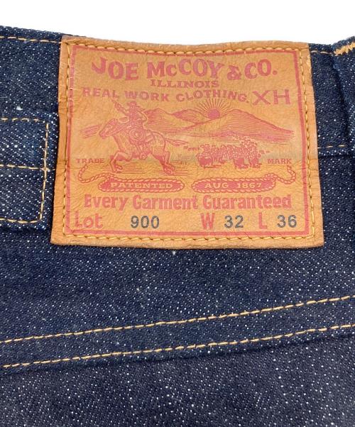 JOE McCOY & CO. The REAL McCOY'S（ジョーマッコイ アンド カパニー ザ・リアルマッコイズ）JOE McCOY & CO. The REAL McCOY'S (ジョーマッコイ アンド カパニー ザ・リアルマッコイズ) 15oz エクストラヘビーデニム ジーンズ デニム ワンウォッシュ インディゴ サイズ:32の古着・服飾アイテム