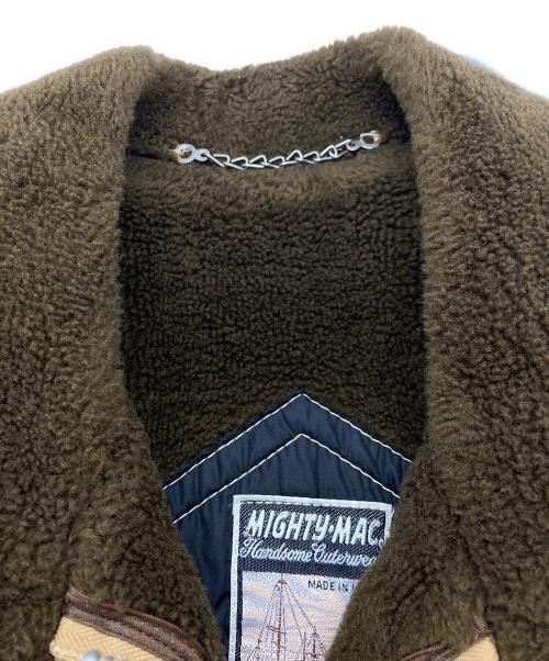 MIGHTY-MAC（マイティーマック）MIGHTY-MAC (マイティーマック) ボア ワークジャケット ベージュ サイズ:不明の古着・服飾アイテム