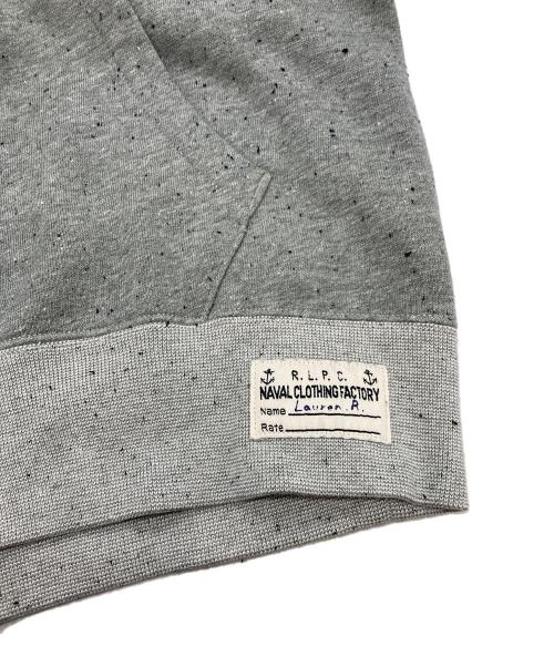 POLO RALPH LAUREN（ポロ・ラルフローレン）POLO RALPH LAUREN (ポロ・ラルフローレン) POLO BEAR FLEECE HOODIE グレー サイズ:Mの古着・服飾アイテム