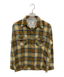 Woolshire（ウールシャイア）の古着「チェック ボードシャツ」｜ブラウン