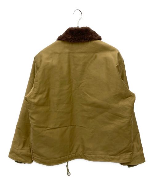 waiper（ワイパー）WAIPER (ワイパー) U.S.NAVY N-1 デッキジャケット カーキ サイズ:44の古着・服飾アイテム