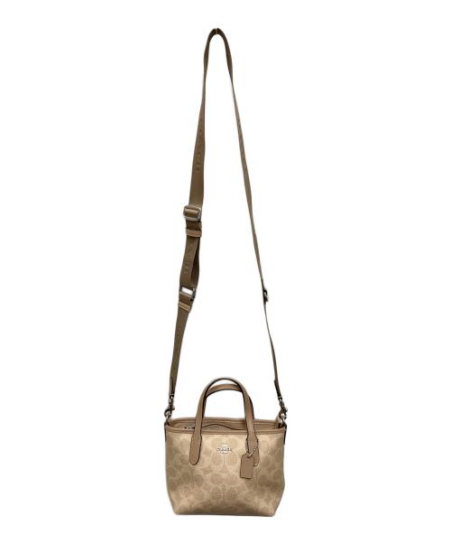 COACH（コーチ）COACH (コーチ) シティ ミニ トート バッグ ベージュの古着・服飾アイテム