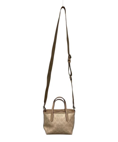 COACH（コーチ）COACH (コーチ) シティ ミニ トート バッグ ベージュの古着・服飾アイテム