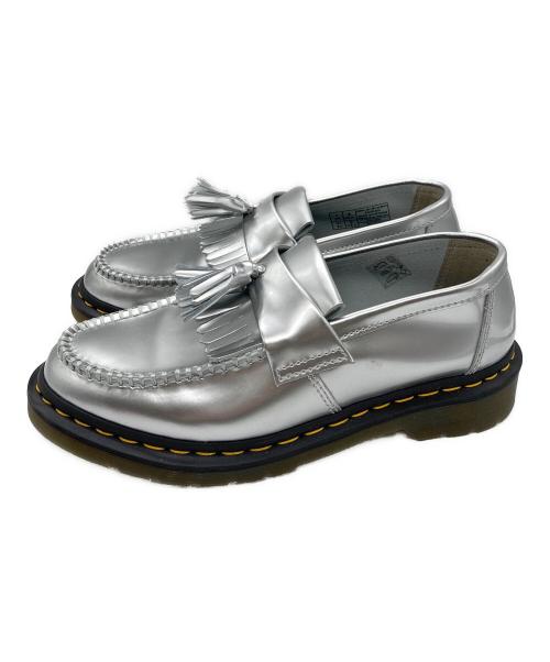 Dr.Martens（ドクターマーチン）Dr.Martens (ドクターマーチン) ADRIAN ローファー シューズ シルバー サイズ:UK7の古着・服飾アイテム