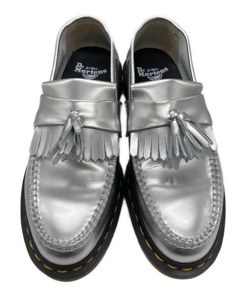 Dr.Martens（ドクターマーチン）Dr.Martens (ドクターマーチン) ADRIAN ローファー シューズ シルバー サイズ:UK7の古着・服飾アイテム