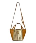 TORY BURCHトリーバーチ）の古着「Mcgraw Dragonfly 2WAYバッグ」｜ベージュ