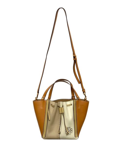 TORY BURCH（トリーバーチ）TORY BURCH (トリーバーチ) Mcgraw Dragonfly 2WAYバッグ ベージュの古着・服飾アイテム