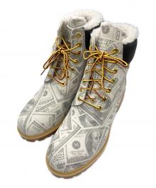 Timberland×MM6 Maison Margiela×SUPREME（ティンバーランド×エムエムシックスメゾンマルジェラ×シュプリーム）の古着「Money 6 Inch Premium Waterproof Boot "Multicolor"」｜グレー