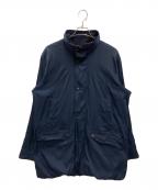 Barbourバブアー）の古着「スタンドカラーコート」｜ネイビー