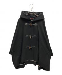 Vivienne Westwood（ヴィヴィアンウエストウッド）の古着「ダッフルポンチョコート」｜ブラック