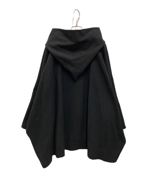 Vivienne Westwood（ヴィヴィアンウエストウッド）Vivienne Westwood (ヴィヴィアンウエストウッド) ダッフルポンチョコート ブラック サイズ:	SIZE 2の古着・服飾アイテム
