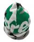 SUPREME (シュプリーム) CAMO BIG LOGO BEANIE グリーン：10000円