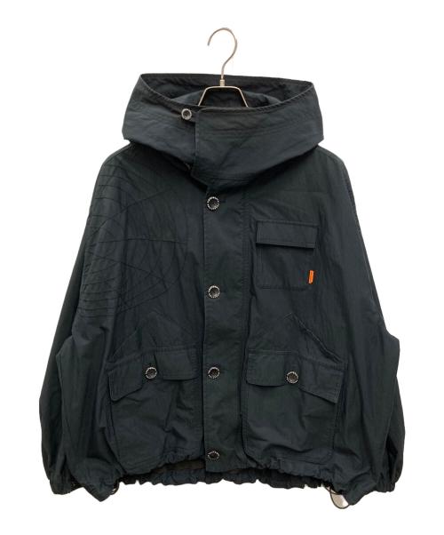 TIGHTBOOTH PRODUCTION（タイトブースプロダクション）TIGHTBOOTH PRODUCTION (タイトブースプロダクション) HUNTING JACKET ブラック サイズ:Lの古着・服飾アイテム