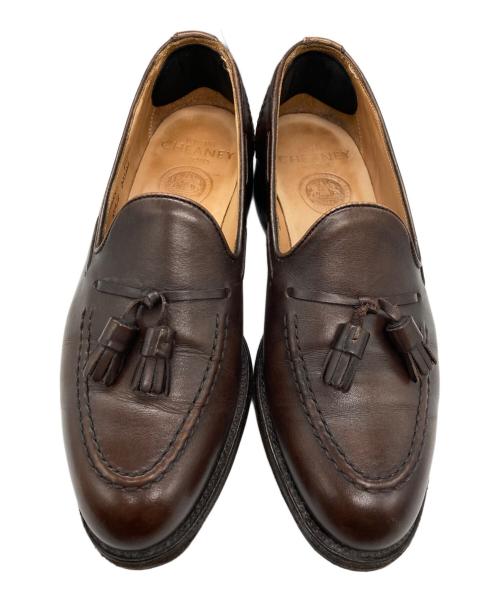 CHEANEY（チーニー）CHEANEY (チーニー) HARRYタッセルローファー ブラウン サイズ:6 1/2の古着・服飾アイテム