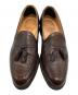 中古・古着 CHEANEY (チーニー) HARRYタッセルローファー ブラウン サイズ:6 1/2：20000円