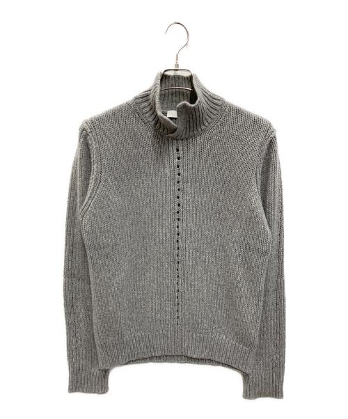 Cruciani（クルチアーニ）CRUCIANI (クルチアーニ) ウール カシミヤ ハイネックニット ニット グレー サイズ:50の古着・服飾アイテム
