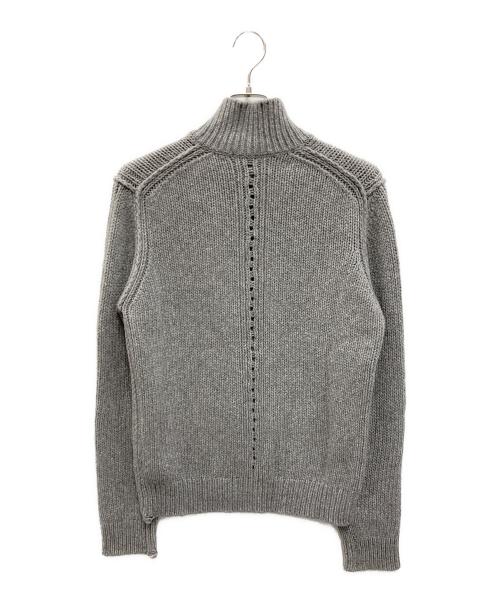 Cruciani（クルチアーニ）CRUCIANI (クルチアーニ) ウール カシミヤ ハイネックニット ニット グレー サイズ:50の古着・服飾アイテム