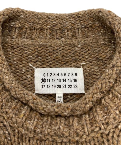 Maison Margiela（メゾンマルジェラ）Maison Margiela (メゾンマルジェラ) Fisherman Knit Sweater ブラウン サイズ:Sの古着・服飾アイテム
