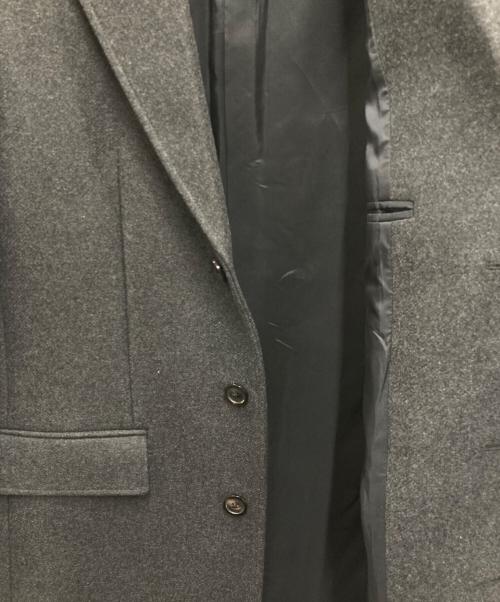 Maison Margiela（メゾンマルジェラ）Maison Margiela (メゾンマルジェラ) ウールチェスターコート ブラック サイズ:46の古着・服飾アイテム