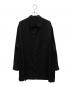 Yohji Yamamoto pour homme（ヨウジヤマモト プールオム）の古着「シワギャバトッパーシャツ」｜ブラック