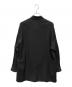 Yohji Yamamoto pour homme (ヨウジヤマモト プールオム) シワギャバトッパーシャツ ブラック サイズ:3：35000円