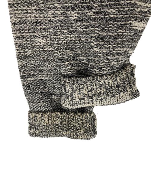 Maison Margiela（メゾンマルジェラ）Maison Margiela (メゾンマルジェラ) クルーネックジャガードニット グレー サイズ:1の古着・服飾アイテム