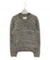 Maison Margiela（メゾンマルジェラ）の古着「クルーネックジャガードニット」｜グレー