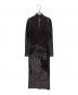 JOHN LAWRENCE SULLIVAN（ジョン ローレンス サリバン）の古着「Chenille yarn knit dress」｜グレー