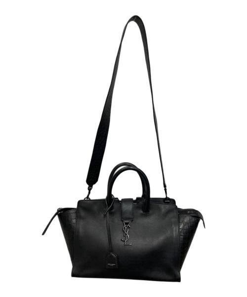 Saint Laurent Paris（サンローランパリ）Saint Laurent Paris (サンローランパリ) 2WAYショルダーバッグ ブラックの古着・服飾アイテム