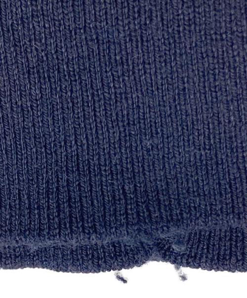 ENFOLD（エンフォルド）ENFOLD (エンフォルド) BOX V-NECK CARDIGAN ネイビー サイズ:38の古着・服飾アイテム