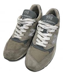 NEW BALANCE（ニューバランス）の古着「ローカットスニーカー」｜グレー