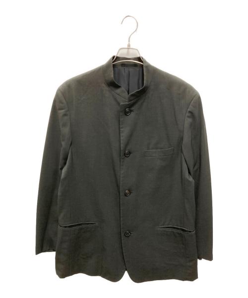 ISSEY MIYAKE（イッセイミヤケ）ISSEY MIYAKE (イッセイミヤケ) ウールマオカラージャケット グレー サイズ:Mの古着・服飾アイテム