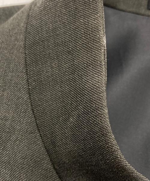 ISSEY MIYAKE（イッセイミヤケ）ISSEY MIYAKE (イッセイミヤケ) ウールマオカラージャケット グレー サイズ:Mの古着・服飾アイテム
