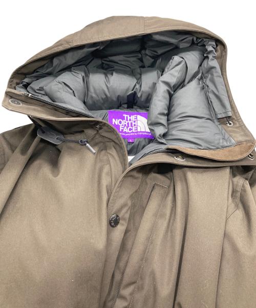THE NORTHFACE PURPLELABEL（ザ・ノースフェイス パープルレーベル）THE NORTHFACE PURPLELABEL (ザ・ノースフェイス パープルレーベル) 65/35 Mountain Short Down Parka ブラウン サイズ:Lの古着・服飾アイテム