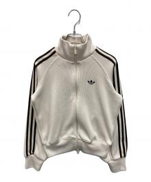 adidas（アディダス）の古着「ニット バルーン トラックトップ」｜アイボリー