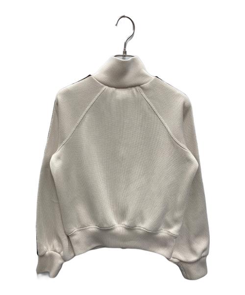 adidas（アディダス）adidas (アディダス) ニット バルーン トラックトップ アイボリー サイズ:Mの古着・服飾アイテム