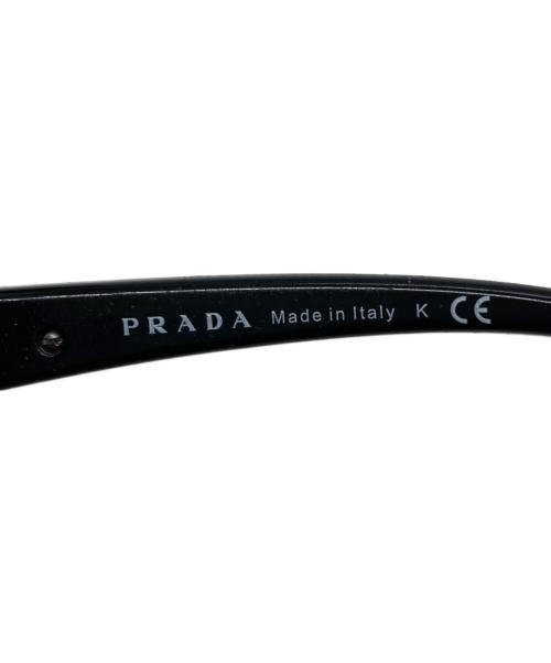 PRADA（プラダ）PRADA (プラダ) サングラス ブラック サイズ:72□16の古着・服飾アイテム